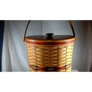 Longaberger 1998 Holiday‎ Hostess Winter Wishes Basket Set